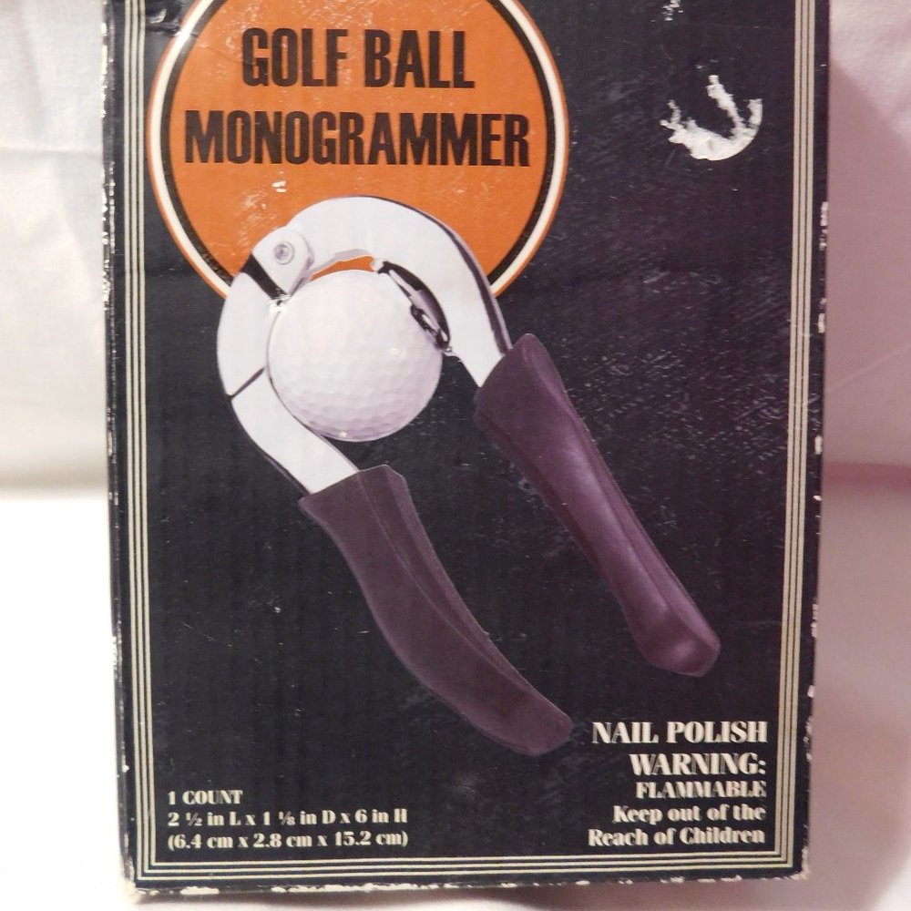 Golf Ball Monogrammer